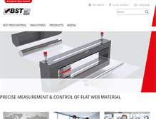 Tablet Screenshot of bst-procontrol.com